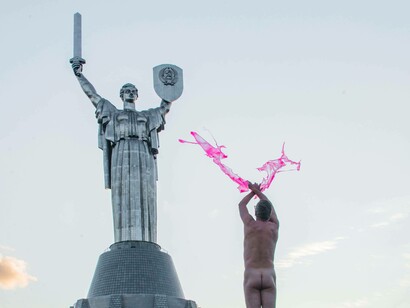 Aljoscha's anti-war intervention Stop insanity, seek for kindness! on 23 February 2022