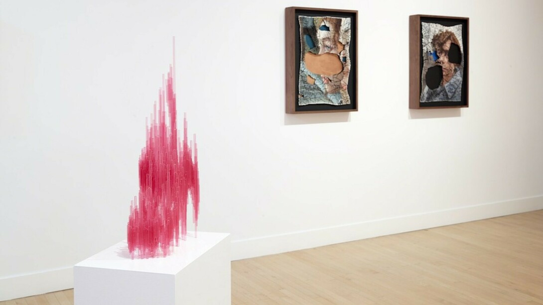 Won Ju Lim. Casting, Exhibition view. Courtesy of Haines Gallery