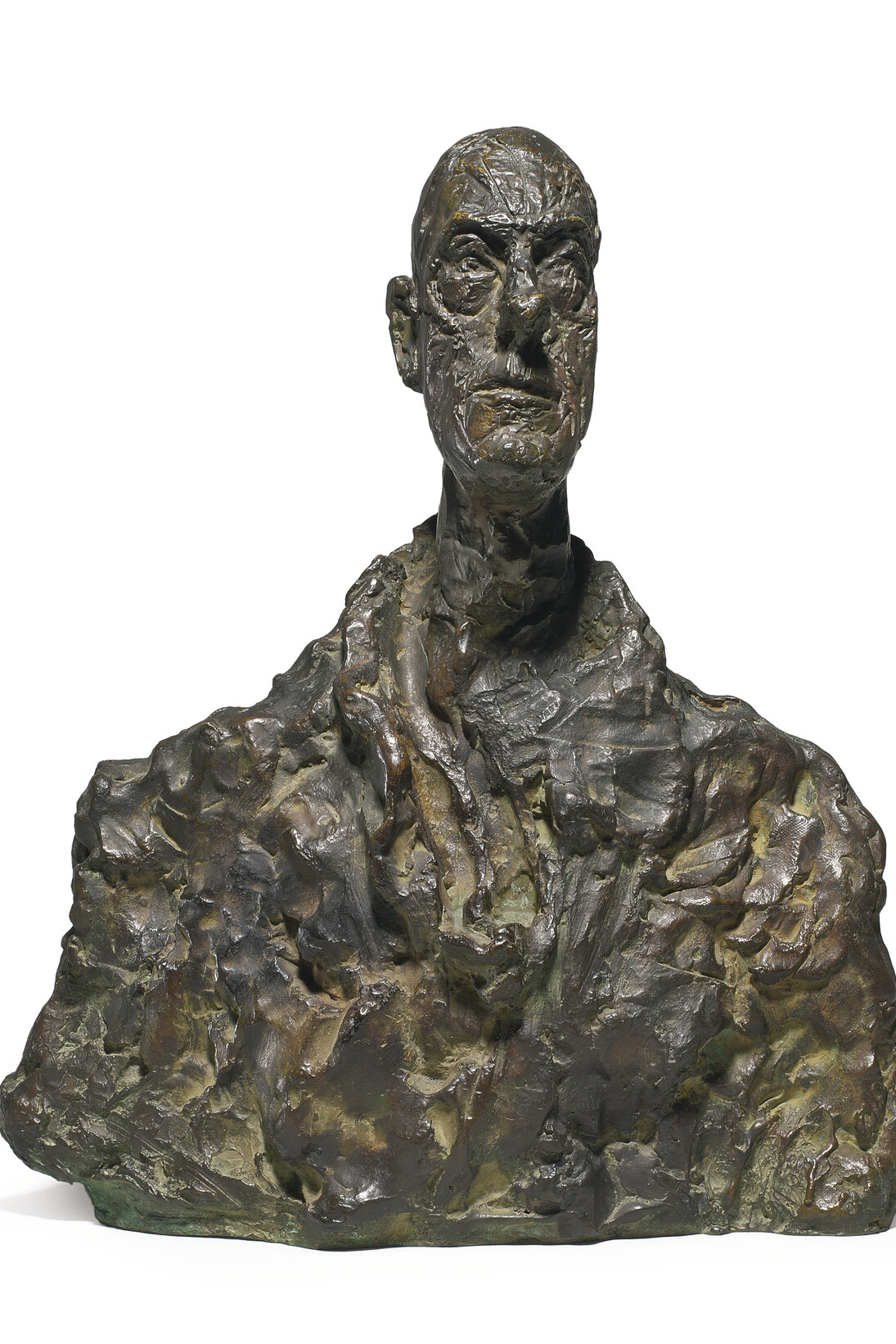 Alberto Giacometti (1901- 1966), Buste de Diego (1959), Bronze, Height 39.6 cm, Image courtesy V-A-C collection