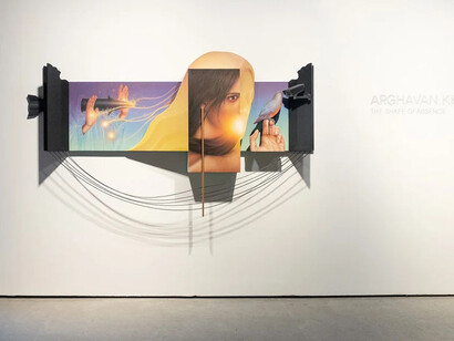 Arghavan Khosravi, The shape of absence, exhibition view. Courtesy of König Galerie
