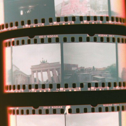 Where light meets film in secret—this darkroom alludes to the quiet defiance of film societies preserving banned works