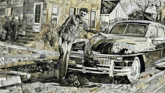 Vik Muniz, New Car, Album, 2014, Digital C-Print