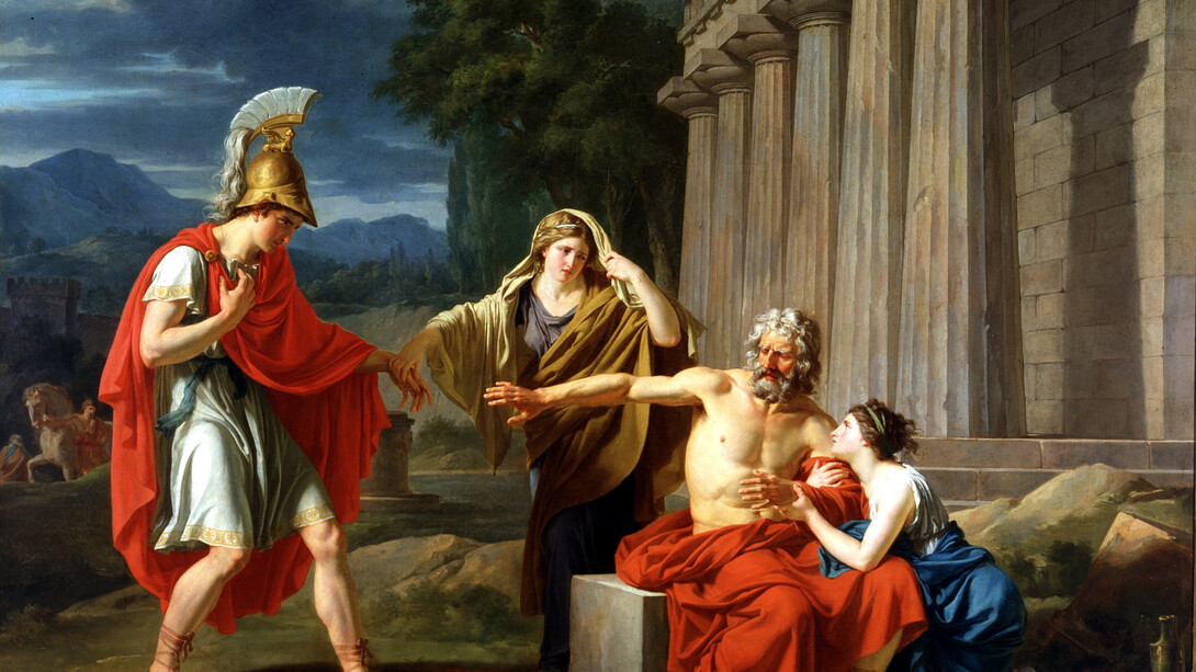 «Edipo en Colono» (1788), Jean-Antoine-Théodore Giroust 