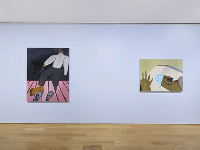 Marcus Jahmal, Booty, exhibition view. Courtesy of Anton Kern Gallery