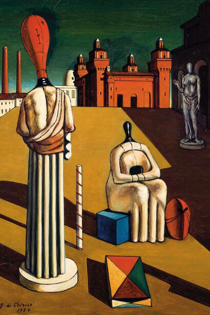 Giorgio de Chirico, Le Muse inquietanti