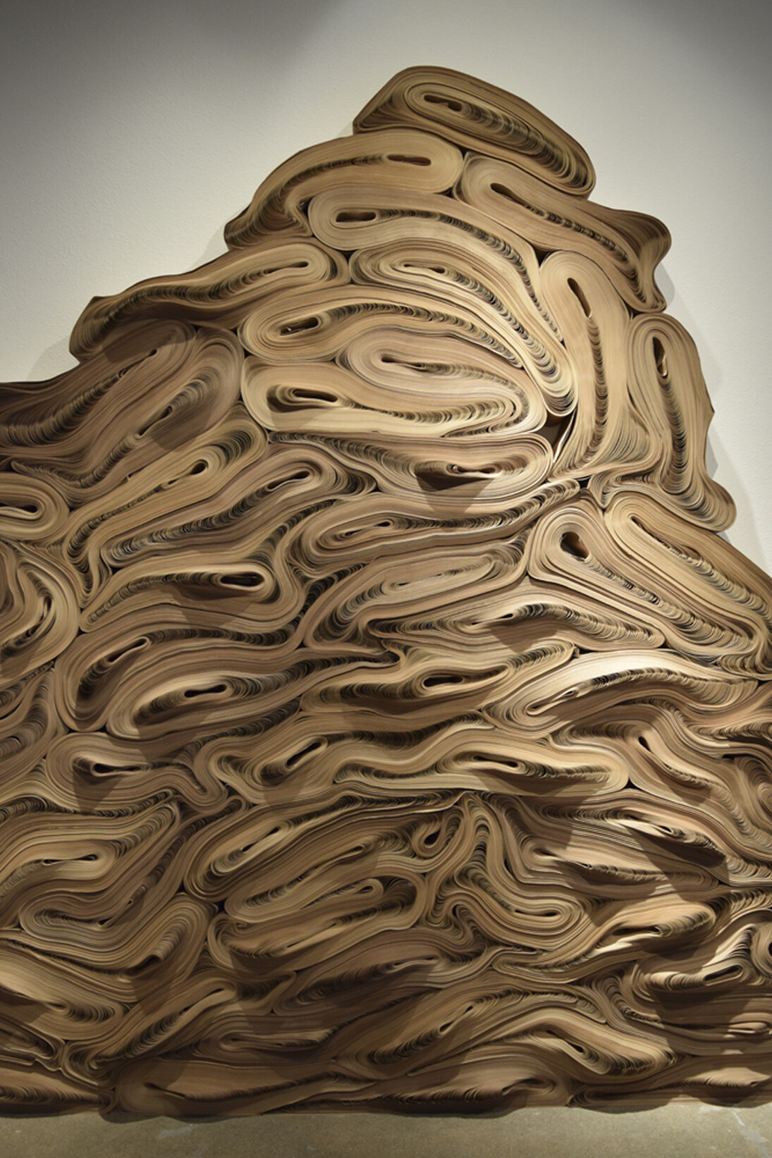 Jae Ko, Force of Nature installation, paper, Courtesy of Robischon Gallery