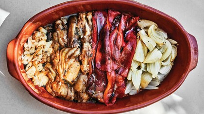 Perfect for summer vegetables, Chef José Andrés offers two ways to make Catalan Roasted Vegetables, a simple but delicious dish. Photography by Joan Pujol-Creus