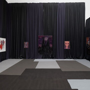 Tobias Spichtig, When a joke becomes a prayer, exhibition view. Courtesy of Galerie Hussenot