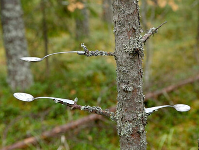 As trees go by, werk in der ausstellung. Mit freundlicher genehmigung der Serlachius-Museen