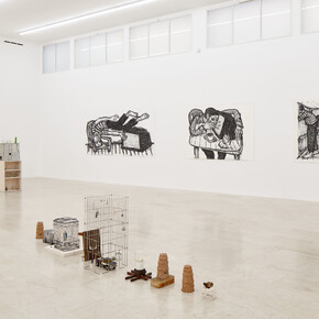 Various artists, What the eye brought back, exhibition view. Courtesy of P420 