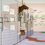 Artistes variés, Archives du design romand, vue de l'exposition. Avec l'aimable autorisation du Mudac