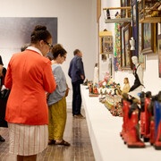 Vários artistas, FAAP na coleção do MAM: a formação do artista, visão expositiva. Cortesia do Museu de Arte Moderna