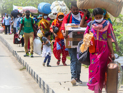 India is just one country where millions were displaced at the beginning of the pandemic