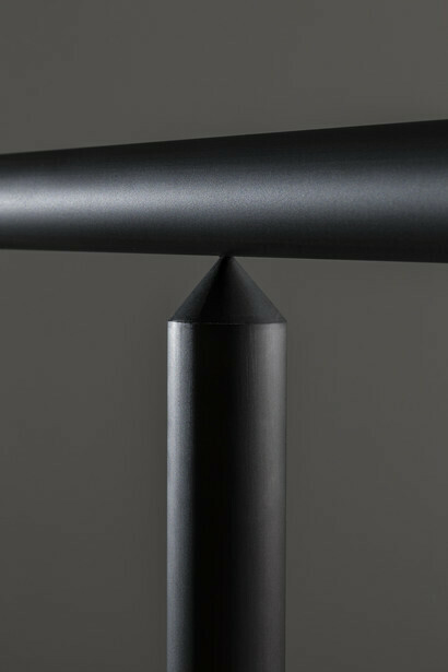 Ludovico  Bomben, Dardo, 2017, aluminum, cm 400 x 100 x 4, detail. Ph Marco Diodà. Courtesy the artist