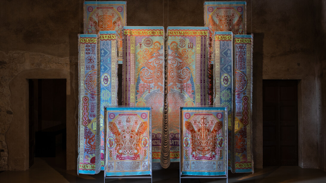 Art Rotterdam 2025, painting in exhibition. Courtesy of Art Rotterdam