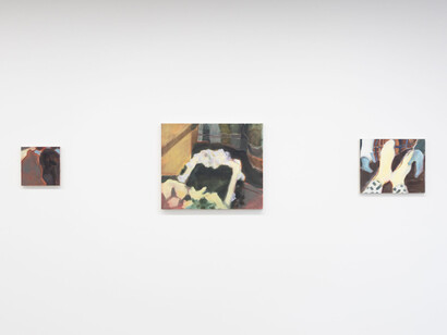 Whitney Bedford, Fiona Pompey, Lucia Sidonio, exhibition view. Courtesy of Starkwhite