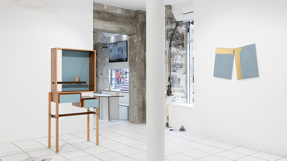Ornaghi e Prestinari, Blursday, vista della mostra. Per gentile concessione di Galleria Continua