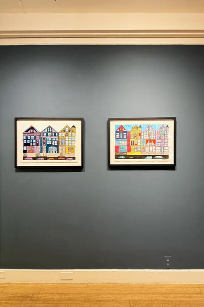Pretty city, exhibition view. Courtesy of Creativity Explored 
