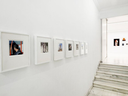 Juan Carlos Martínez, The show must go on, vista de exhibición. Cortesía de la Galería Fernando Pradilla 