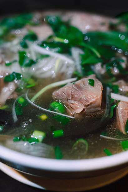 Le Phở. C'est la soupe traditionnelle du Vietnam