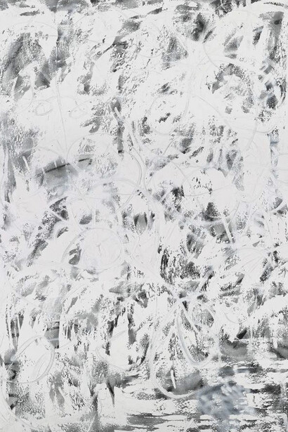 Chris Succo, Oonly in New York Kids Only in New York [BKNP - HB], 2014, Lacquer and oil on canvas in artist’s frame, 78 5/8 x 58 5/8 inches  