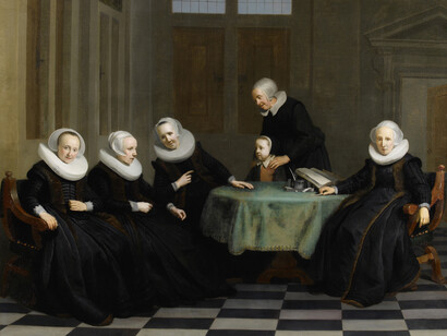 Jacob Adriaensz Backer, The regentesses of the Burgerweeshuis, 1633/34. Courtesy of Städel Museum