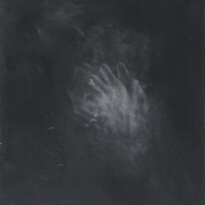 Jack Whitten, Hide and Seek, 1964, acrylic on canvas, 28 1/8 x 23 7/8in. (71.5 x 60.7cm). Courtesy the artist, Alexander Gray Associates, New York; Zeno X Gallery, Antwerp. © Jack Whitten
