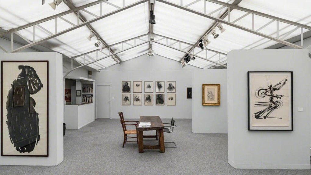 Drawings by sculptors. Courtesy of Jeanne Bucher Jaeger