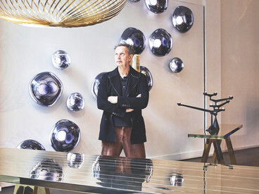 Tom Dixon reopens the Greene Street shop in Soho, New York. Spanning two floors, the 6,700-square-foot space features high ceilings and is located in the heart of Soho