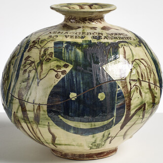 Armageddon Feels so Very Re-assuring
Grayson Perry
1988
Glazed ceramic
Collection of the artist
© Grayson Perry Courtesy the artist and
Victoria Miro