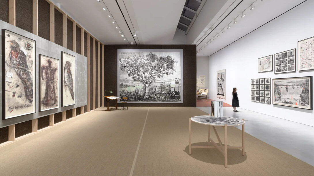 William Kentridge, A natural history of the studio, exhibition view. Courtesy of Hauser & Wirth Gallery