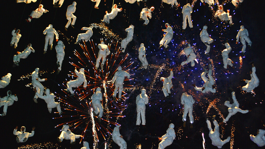 La Fura dels Baus in the Supreme Court Gardens, Perth - opening Perth International Arts Festival 2010