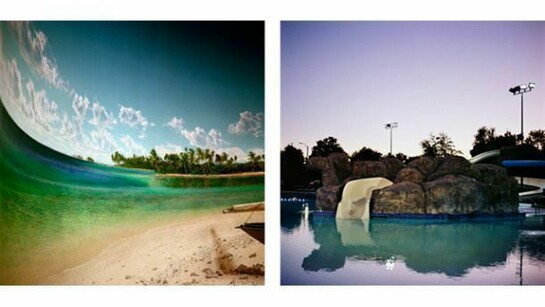 Colleen Plumb, Tahiti, Field Museum, 1998, Rock Pool, Niles, 1997, 36 x 36 inches, Archival pigment prints, ed. 4