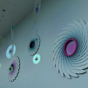 Christine Romanell, Sacred transition, exhibition view. Courtesy of the Montclair Art Museum