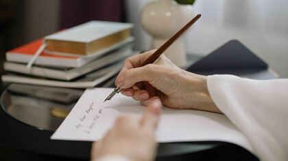 While Darla presented her painful breakup letter to an eager audience as a work of fiction in Florida, her ex-boyfriend Lucio discovered the same letter in Rome
