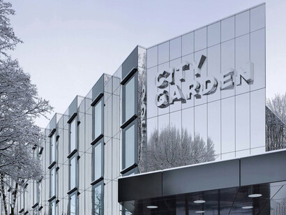 3D Lettering on Buildings. Courtesy of Museum für Gestaltung