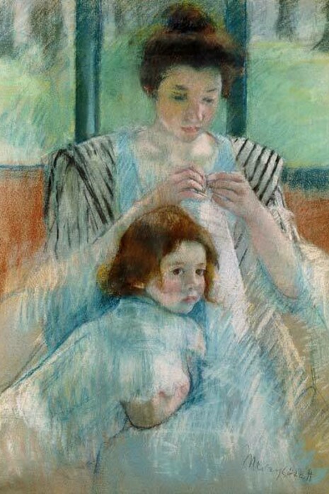 Mary Cassatt, Madre e figlia