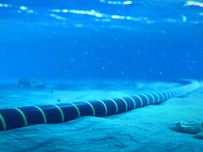 Underwater pipeline in the Indian Ocean. New Delhi is facing a new challenge on its foreign policy front