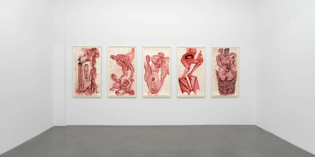 Martin Disler, exhibition view. Courtesy of Buchmann Galerie