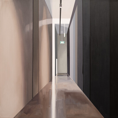 Sarah McKenzie
Passage (MCA Denver)2019
oil and acrylic on canvas
30 x 30 in. (76.2 x 76.2 cm)