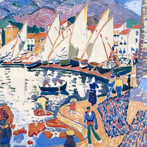 André Derain, Drying the Sails, 1905, The Pushkin State Museum of Fine Arts, Moscow
© The Pushkin State Museum of Fine Arts, Moscow.