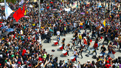 Reivindicações na rua