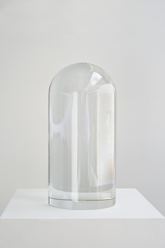 Iran do Espírito Santo, Dome, 2014, Crystal, 40 x 20 x 20 cm, 15 3/4 x 7 7/8 x 7 7/8 ins, © The Artist; Courtesy Alison Jacques Gallery, London; Photography Michael Brzezinski   