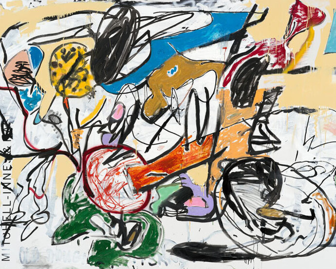 Eddie Martinez. Courtesy of The Drawing Center 