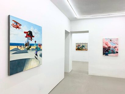 Elang Sutajaya, All you have to do is dream, 2023, installation view. Courtesy of the artist and VLAB