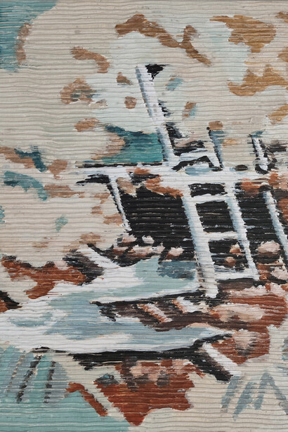 Federico Miró, Sans titre (detalle), 2026. Cortesía de Galería Loo & Lou 