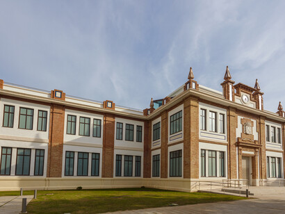 Vista del Museo Ruso de Málaga, situado en la antigua Real Fábrica de Tabacos. 