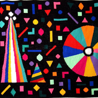 The Callas / Lakis & Aris Ionas, Embroidery, 2023. Courtesy of the artists and The Opening Gallery