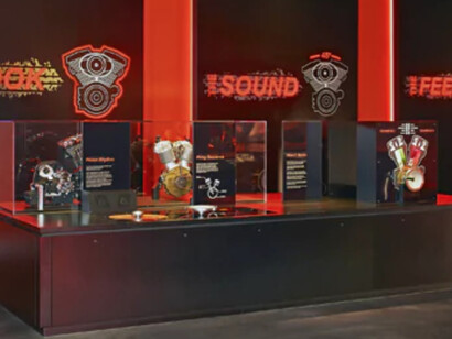 Engine Room. Courtesy of Harley-Davidson Museum