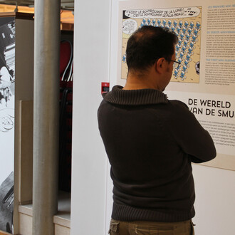 The Peyo Exhibition. Courtesy of Comics Art Museum